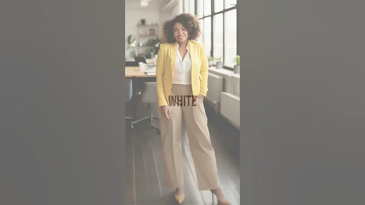 Bright Yellow Color Combo #styletips #colorpalette #aiimagery