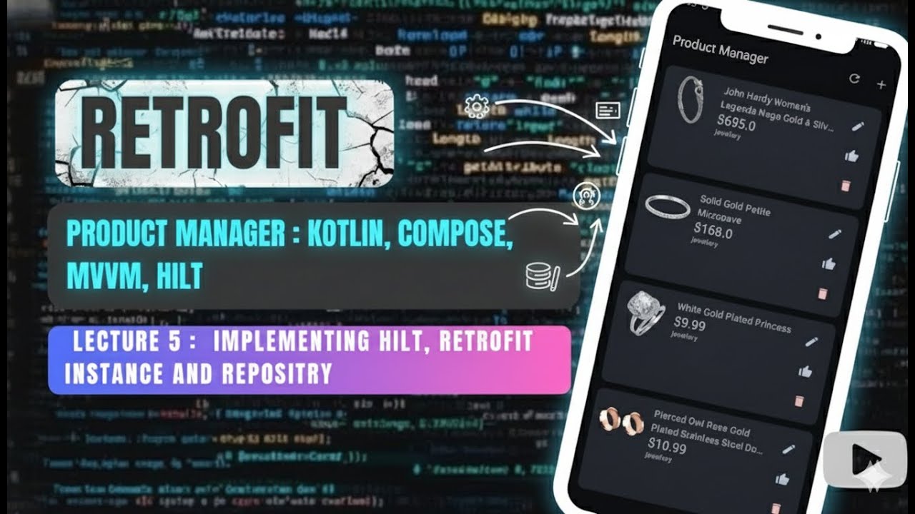 Lecture 5: Mastering Retrofit, Hilt, and Repository Pattern in Kotlin ...