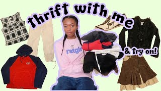 come thrifting with me in NYC! (&amp; try on haul)