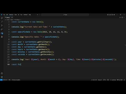 JavaScript Date Objects