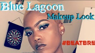 BLUE LAGOON MAKEUP LOOK | Bre Pierce | @BeatBre