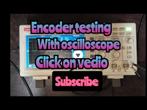 how we test incremental encoder with oscilloscope / encoder testing / urdu hindi