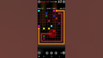 How To Solve Flow Free 11x14 Mega Mania Pack Level 147 Board Walk Through Solution Walkthrough