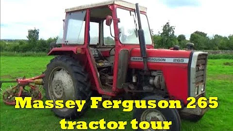 Kolik koní má traktor Massey Ferguson 265?