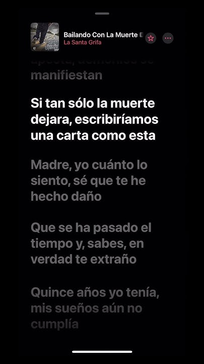 Bailando con la muerte - La Santa Grifa[Lyrics/Letra] - YouTube
