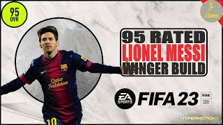 95 Overall Lionel MESSI Right Winger (RW) Build - FIFA 23 Player Career Mode - World Cup Edition
