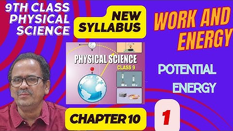 9th class physical science/New syllabus/chapter 10/Work and energy