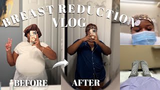 BREAST REDUCTION SURGERY VLOG + RECOVERY DAY 1-8 ❤️ |Itsreallyadree