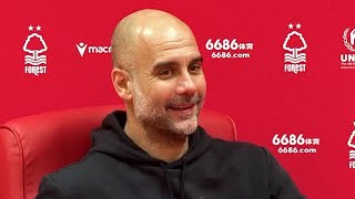 'Foden has to COMPETE with Mahrez who’s playing really well!' | Pep Embargo | Forest 1-1 Man City