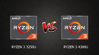 Benchmark Ryzen 3 3250U VS Ryzen 3 4300U gaming test