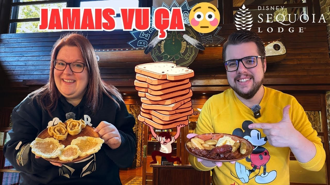 Jamais vu ça… Découverte Petit Déjeuner au Sequoia Lodge à Disneyland Paris !