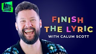 'I Don't Know My Own Songs?!' Calum Scott Plays Finish The Lyric