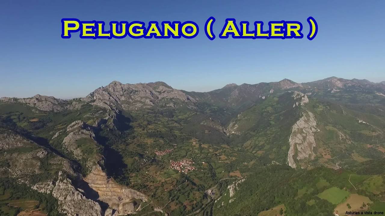 Pelugano ( Aller ) a vista de drone