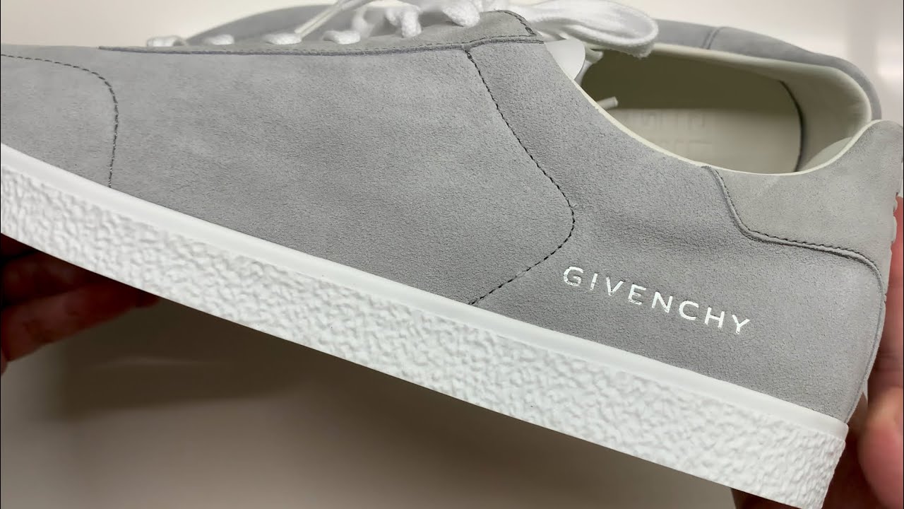 GIVENCHY|SNEAKERS (BH009UH1NU 050) A Few Fair Shoes - Givenchy Town Sneakers Light Grey in