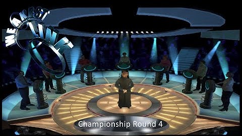 The Weakest Link PS2 Championship Round 4