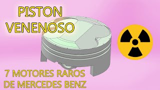 7 Motores Raros de Mercedes Benz 🤯 Del Piston Venenoso y el Wankel al V12 Invertido. Los Conocias?