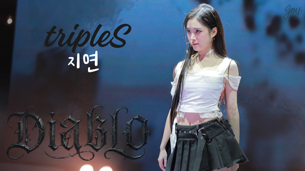 [4K] 260228-0301 트리플에스 tripleS Concert ＜My Secret New Zone＞ in Taipei Diablo 지연 JiYeon직캠 fancam