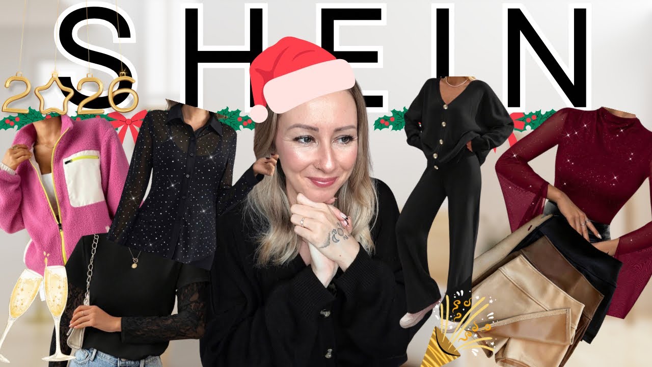 HAUL SHEIN SPÉCIAL FÊTES 🍾 PLEIN DE PAILLETTES ✨ MAIS PAS QUE…
