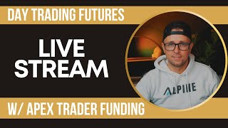 Live Day Trading With Apex Trader Funded Accounts Live Amp Futures Account