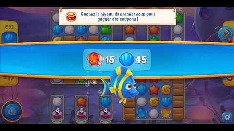 Fishdom level 1592 / niveau 1592