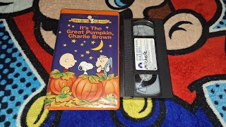 Openingclosing To Its The Great Pumpkin Charlie Brown 1997 Vhs 2000 Reprint