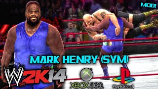 Mark Henry SYM Mod For WWE 2K14 Xbox 360/PS3