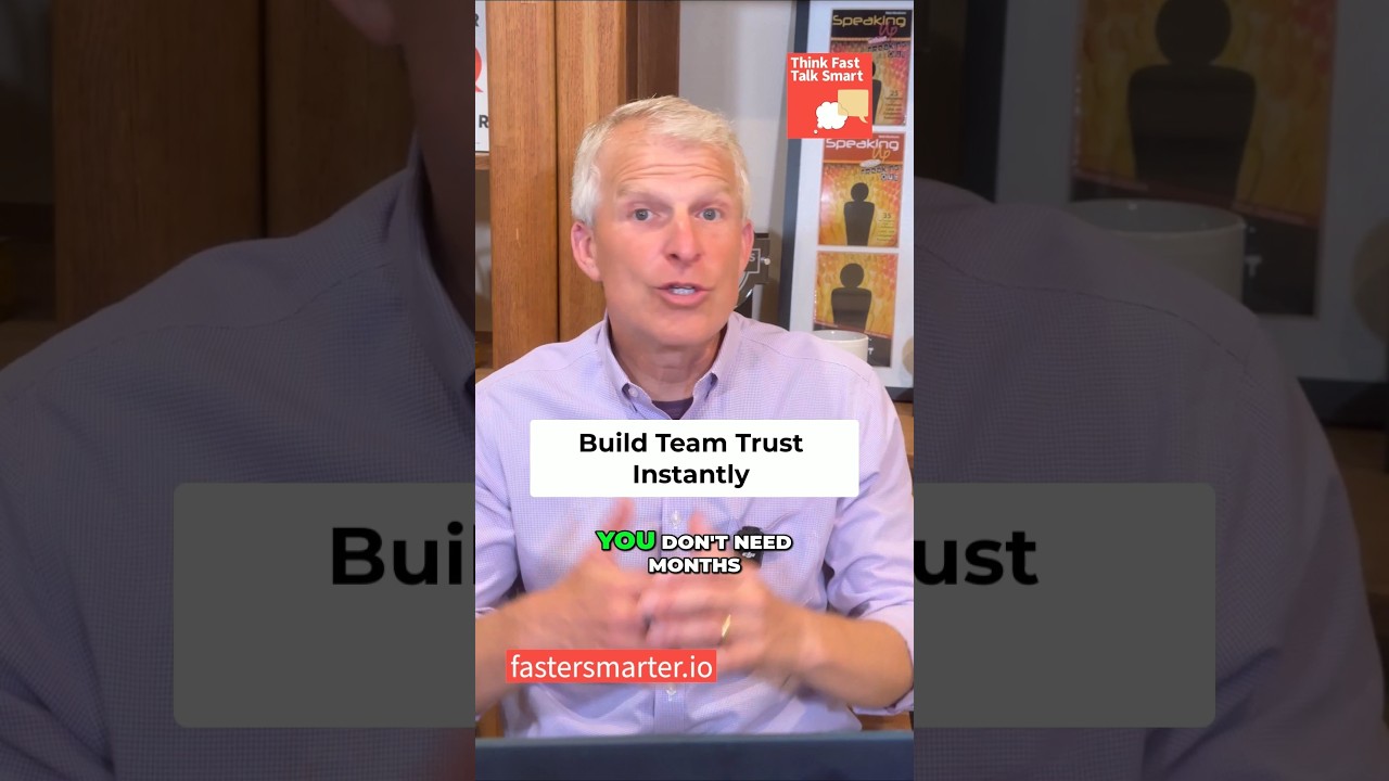 Build Team Trust Instantly