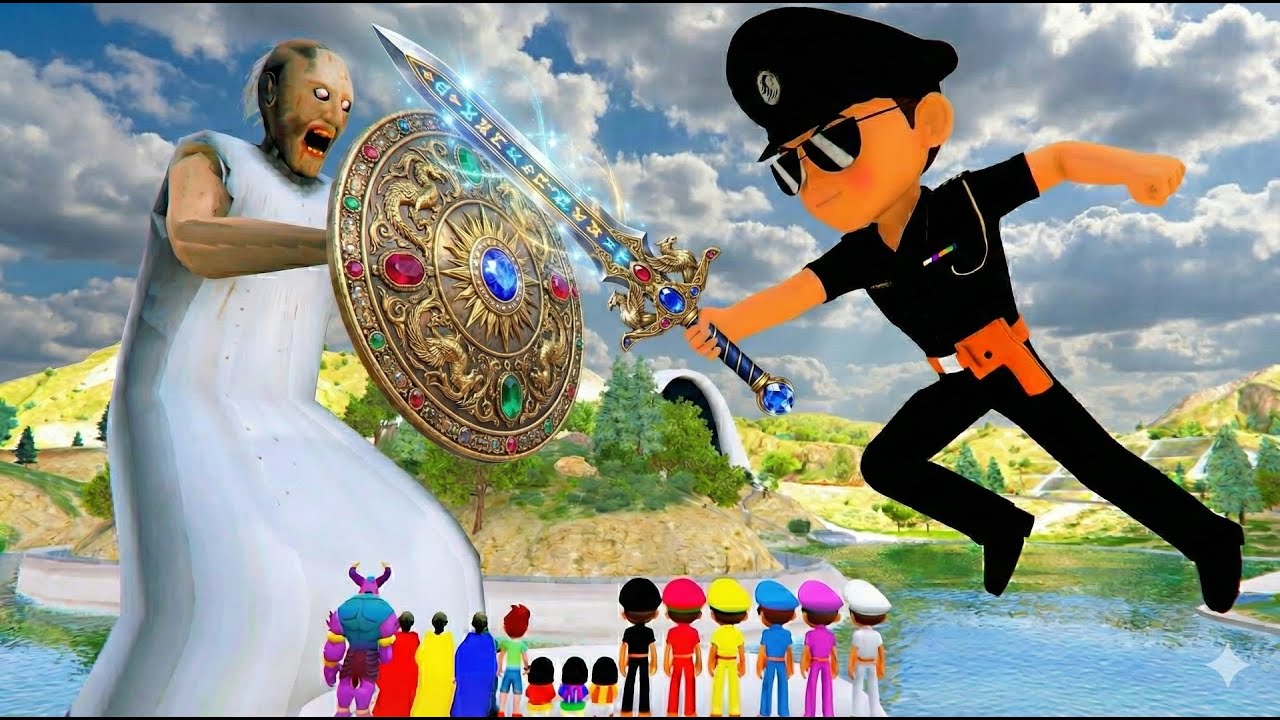 😱LITTLE SINGHAM SEGREAT ATTACK ON GRANNY KAAL😱 IN GTA5 EP2