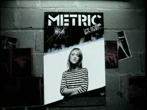 Metric - Poster Of A Girl