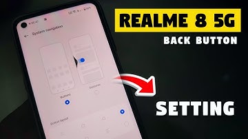 System Navigation Setting | Gestures | Buttons ( Realme 8 5G ) #realme