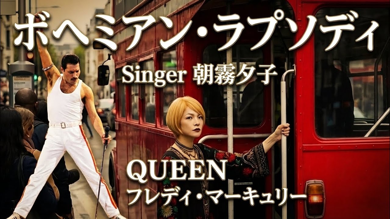 ボヘミアン・ラプソディ / 朝霧夕子 QUEENフレディ・マーキュリーさん