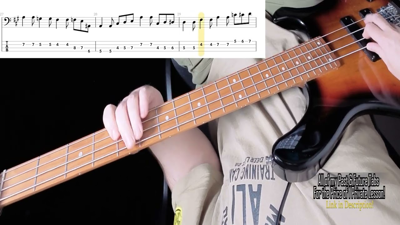 Led Zeppelin-I Can't Quit You Baby-Bass Cover with Tabs