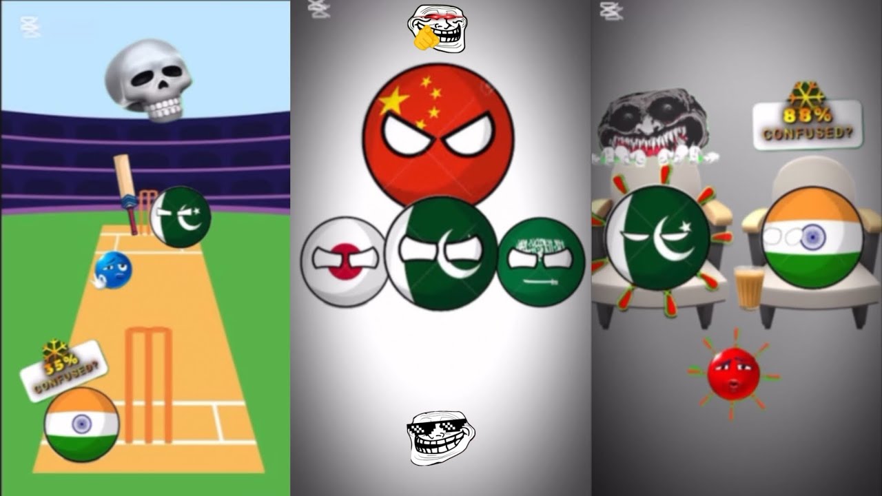 TRENDING COUNTRY BALLS COMPILATION 🔥 SHORTS EDITIONS 🥶)