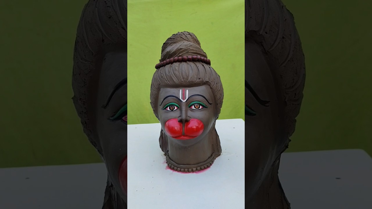 hanuman murti making shorts🚩 hanuman ji🔥hanuman🙏bajrang dal