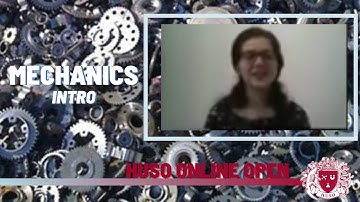 Introduction to Mechanics - Intro - HUSO 20-21