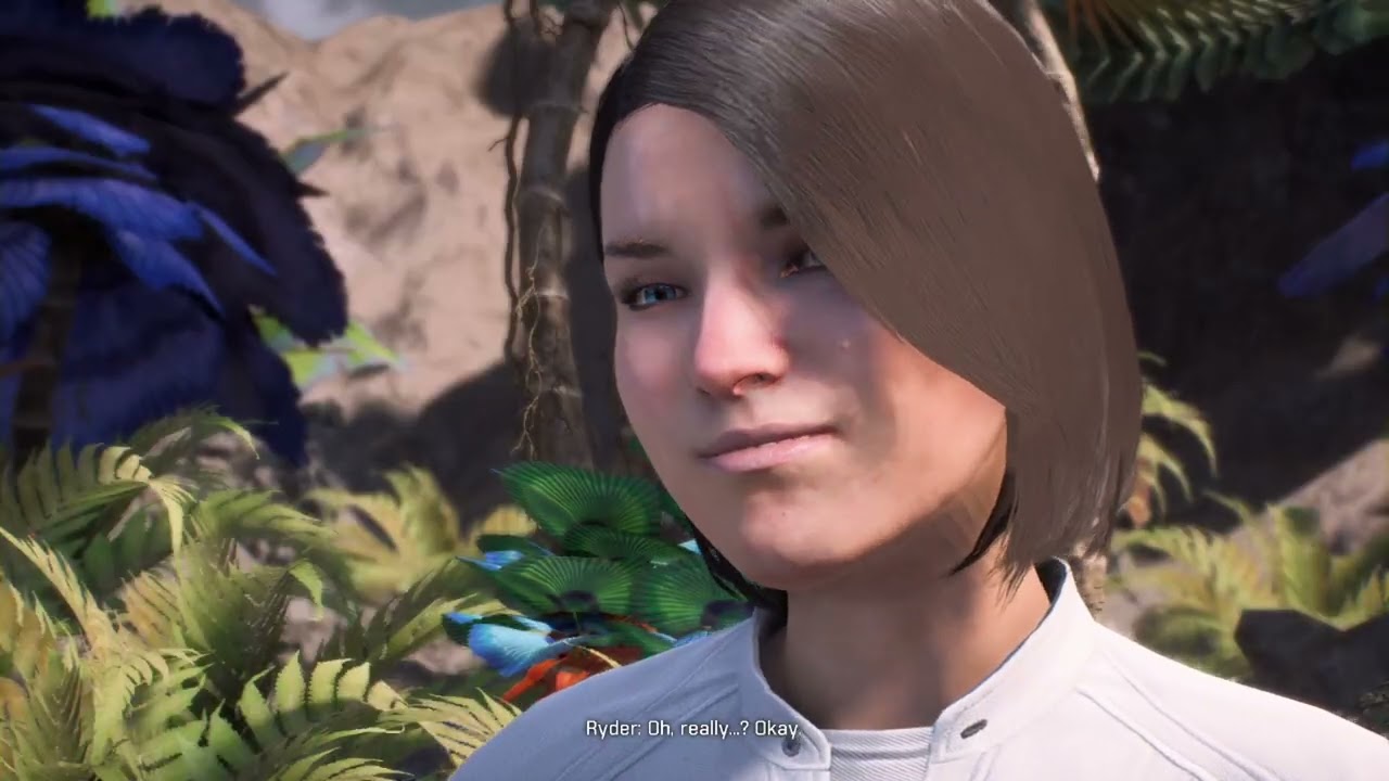 Mass Effect Andromeda Jaal Romance scene