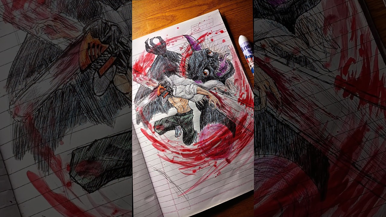 DRAWING Chainsaw Man ☠️ 