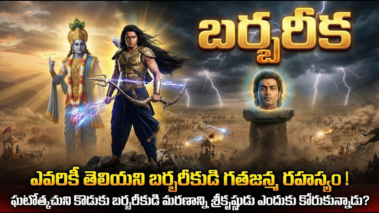 బర్బరీకుడు||శ్రీకృష్ణుడు బర్బరీకుడి తలను ఎందుకు అడిగాడు?|The Untold Story of Barbarika||Khatu Shyam