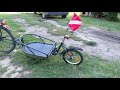 ⚠️🔨 Fabrication Remorque Vélo Mono Roue avec Amortisseur DIY
