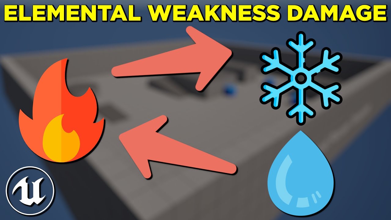 Elemental Weakness System in Unreal Engine