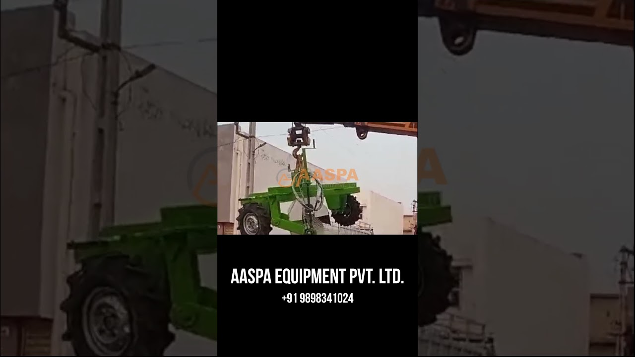 🧹 Road Sweeper Machine | Aaspa Equipment Pvt. Ltd. | Durable & Efficient Cleaning Solution
