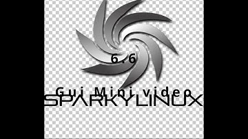 Sparky Linux 6.6 Gui Mini video
