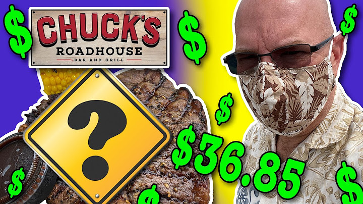 Ordering the Most Expensive Item on the Menu at Chuck's Roadhouse