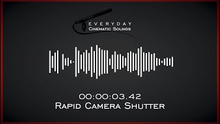 Rapid Camera Shutter HQ Sound Effect