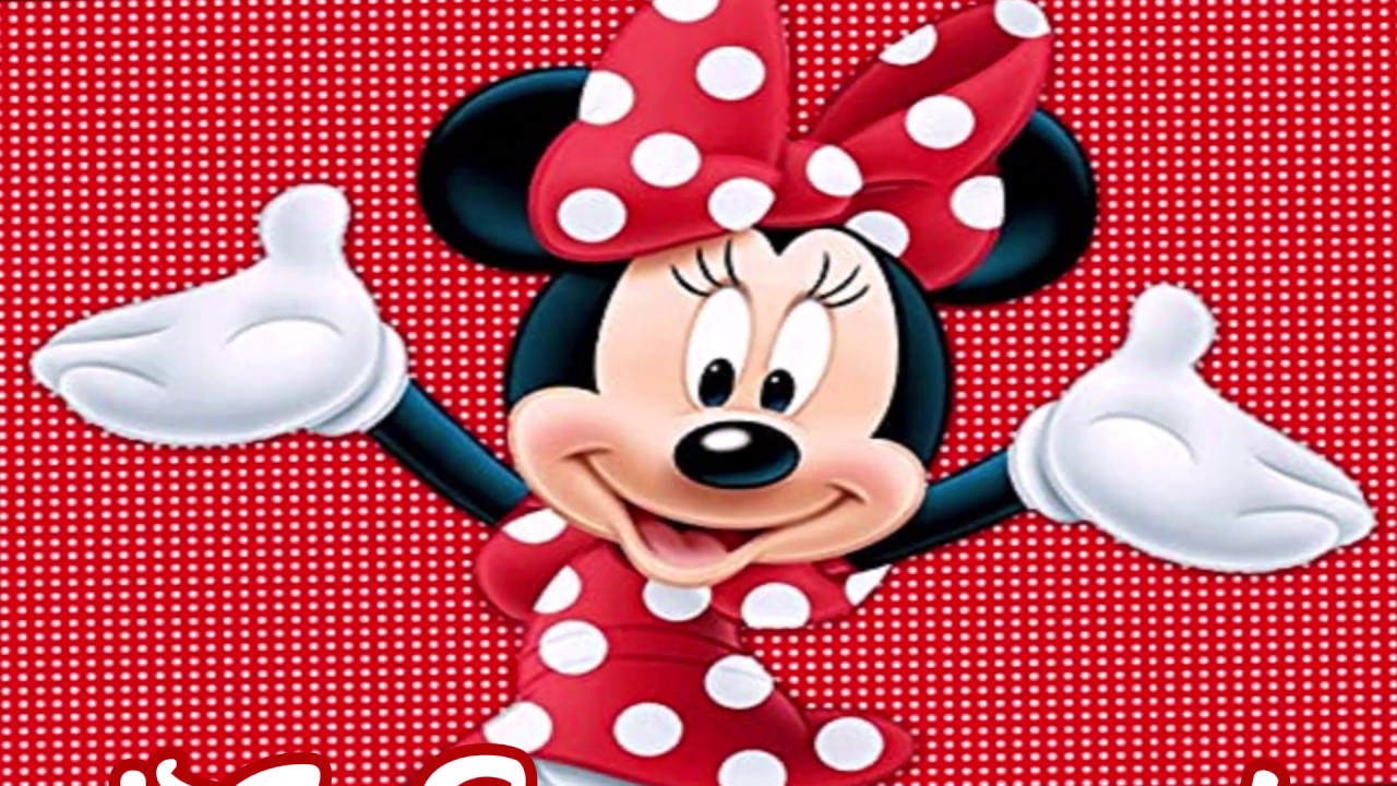 por favor no lo hagas pintor Cadena Video Invitacion Digital Animada de Minnie Mouse vestido Rojo - YouTube