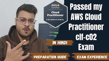 [Hindi] AWS Certified Cloud Practitioner (CLF-C02) - Exam Experience, study resources