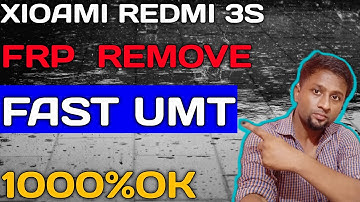 Redmi 3S Frp Remove Umt Dongle|| Google Account,Gmail Account,Bypass Umt Tool|| 2021