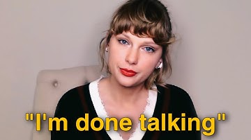 Taylor Swift Walks Out Of Interview (Full Clip)