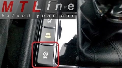 Skoda Superb 3 - permanent start/stop deactivation - trajna izključitev start/stop sistema