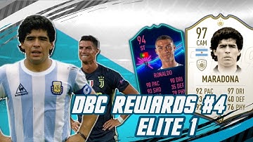 DBC REWARDS #4- ELITE I- 4 ICONS PACKED!!- FUT 19 Pacybits Pack Opener & Draft